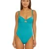 Trina Turk Ripple Underwire One-Piece
