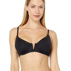 Anne Cole V Wire Elongated Underwire Top
