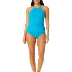 Anne Cole High Neck Tankini