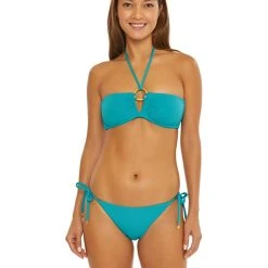 Trina Turk Ripple Rib Tie Side Pant Bottoms