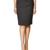 Calvin Klein Women's Straight Fit Suit Skirt (Regular And Plus Sizes)