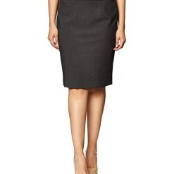 Calvin Klein Women's Straight Fit Suit Skirt (Regular And Plus Sizes)