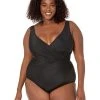 Miraclesuit Plus Size Solid Oceanus One-Piece