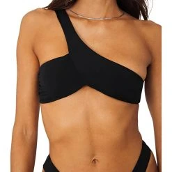 We Wore What Asymmetrical Crossover Top