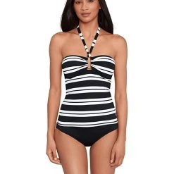 LAUREN Ralph Lauren Resort Stripe Bandini Top