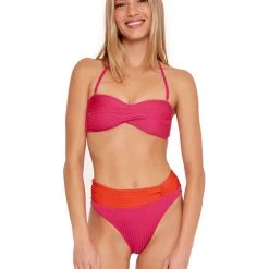 Trina Turk Olympia Twist Molded Bandeau