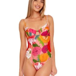 Trina Turk Sunny Bloom Underwire One-Piece
