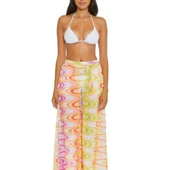 BECCA By Rebecca Virtue Whirlpool Palazzo Pants Cover-Up