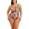 Bleu Rod Beattie Night Safari Lace Down One-Piece