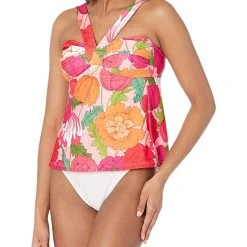 Trina Turk Sunny Bloom Tankini Top